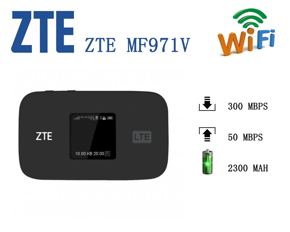    ZTE MF971V 300Mbps 4G + LTE Cat6 ..